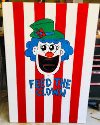 Feed the clown game game activity rent in Hyderabad